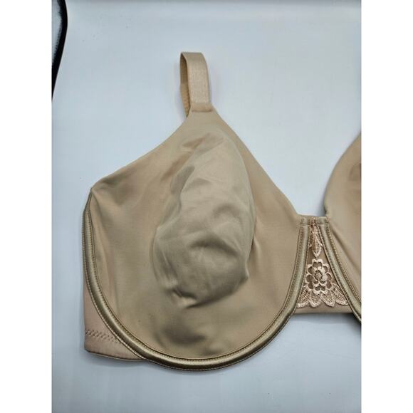 Vanity Fair 40DDD Beauty Back Full Figure Underwire Minimizer Bra- 76080 Neutral - Picture 2 of 7